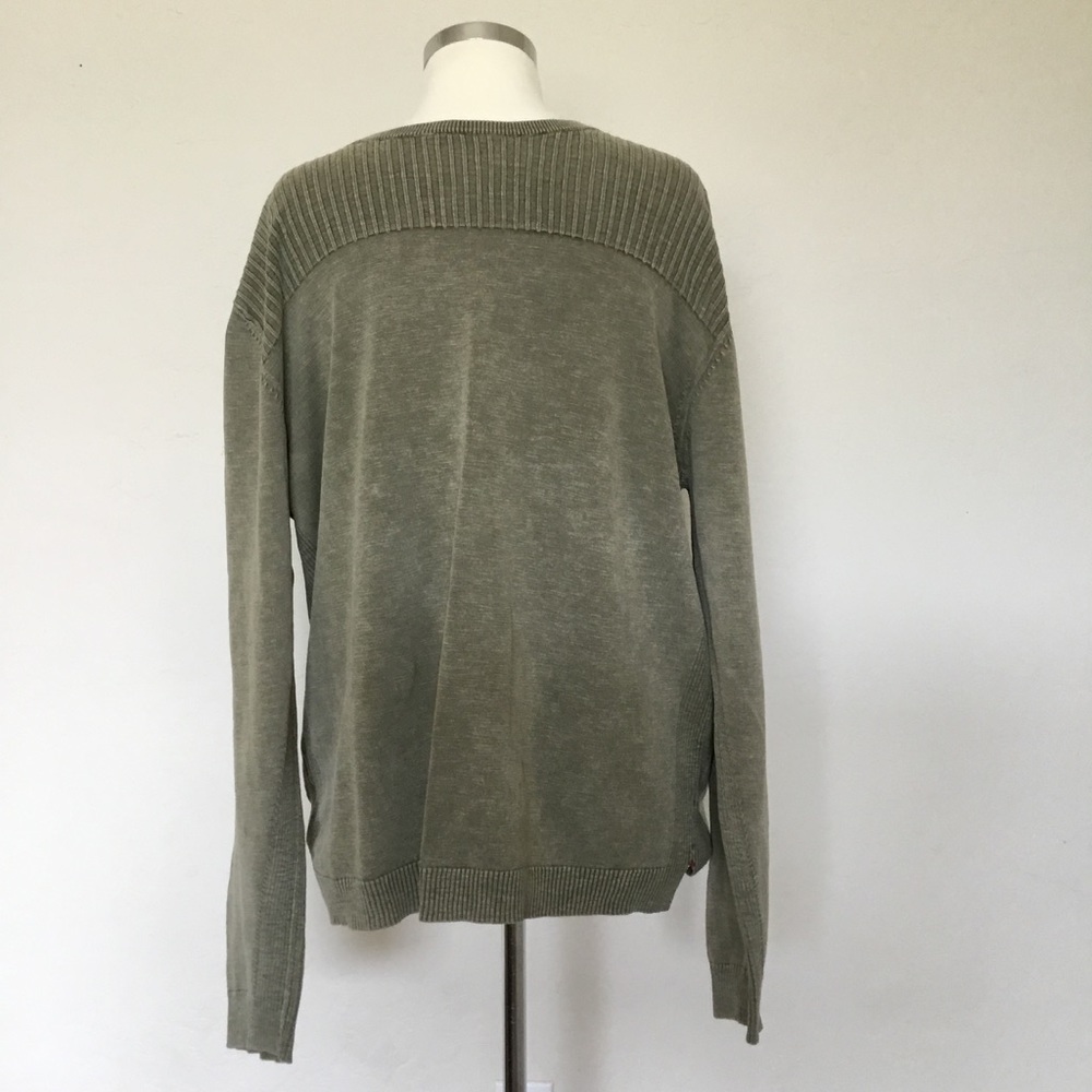Tommy Bahama Weathered Ribbed 100% Cotton Sweater